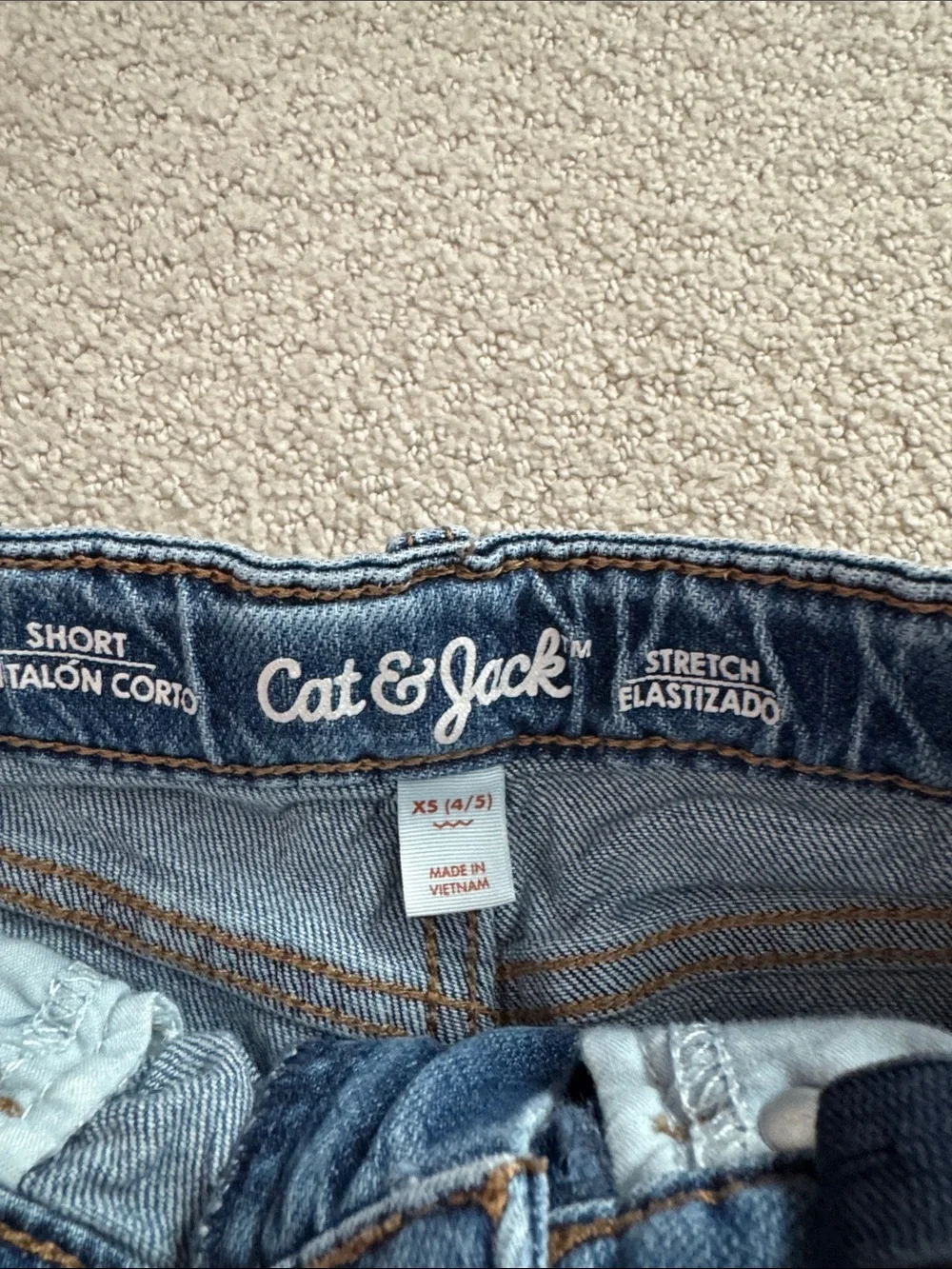 Cat & Jack Denim Shorts Bundle Youth XS